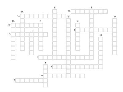EF B1 unit 1B Personality crossword