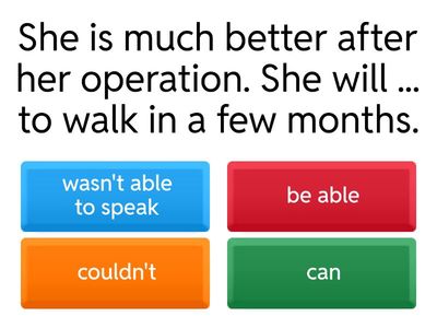 EF Int 4B Can / Could / Be able to