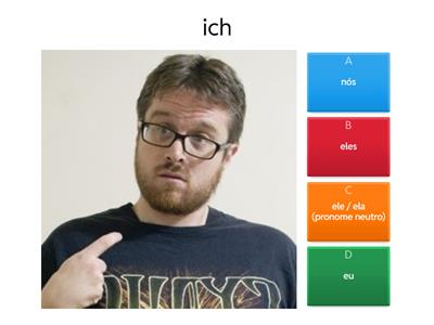 Personalpronomen (N) - DaF - Portugiesisch