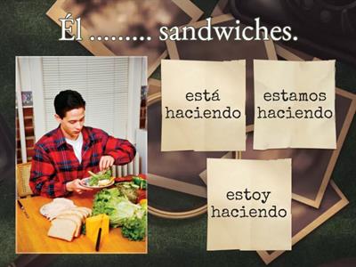 ¡Presente continuo!