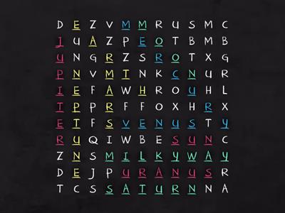 Space Wordsearch