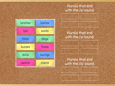 Sort by ending sound