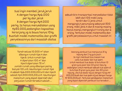 pertidaksamaan linier dua variabel