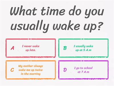 Adverbs of Frequency 