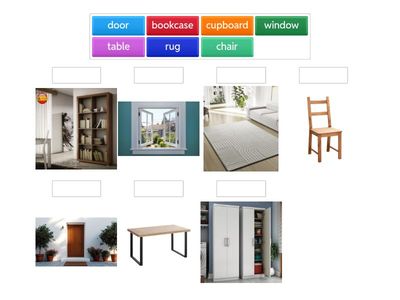 vocabulario mobiliario