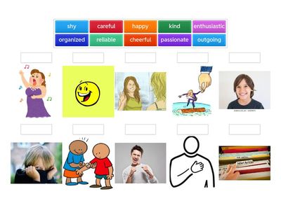 VOC 2 :  personality--MATCHING ACTIVITY