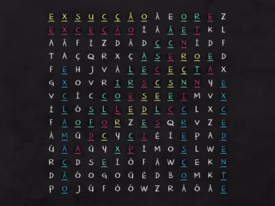 Dígrafos (SC, SÇ, XC, XS)