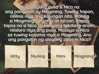 Filipino Comprehension