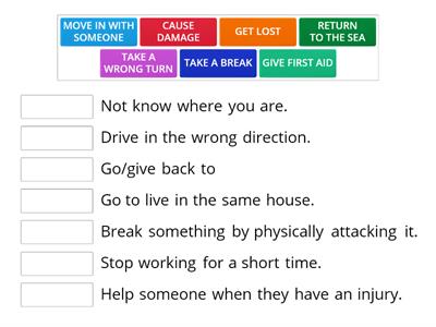 NTE INT. 2.3 (NEWS, COLLOCATIONS) Definitions