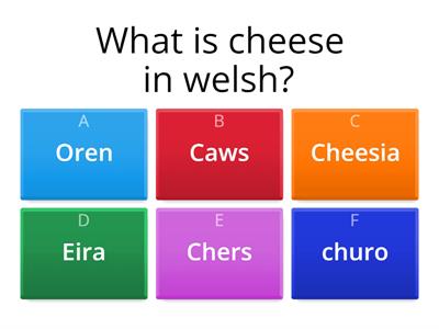 Welsh quiz 
