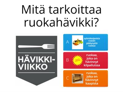 ruokahävikki