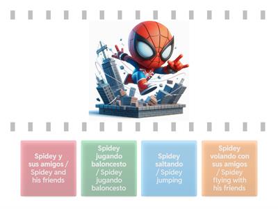 Encoge la respuesta correcta sobre Spidey 