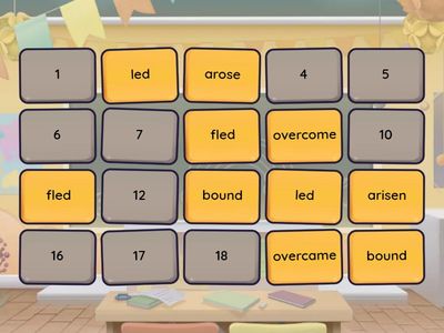 pasado simple + participio