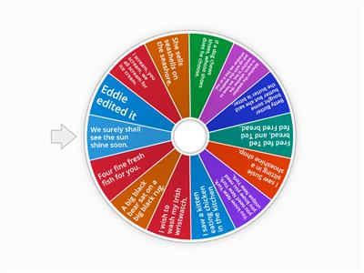 Tongue twister challenge