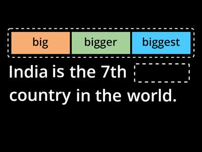 About India (Comp&Sup adjectives) OU5 U2