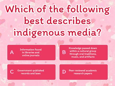 Sources of Information