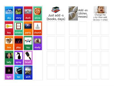 Plural Nouns - Regular