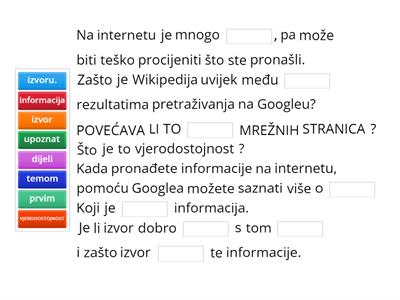 Kako kritički vrednovati izvore na internetu 