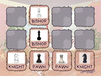 Pets Chess Memory Game