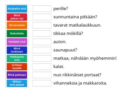 Sanatehtävä (SM2 kpl 3)