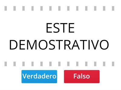 DETERMINANTES ARTÍCULO Y DEMOSTRATIVO