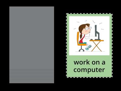 FF2 unit 5 actions in the classroom