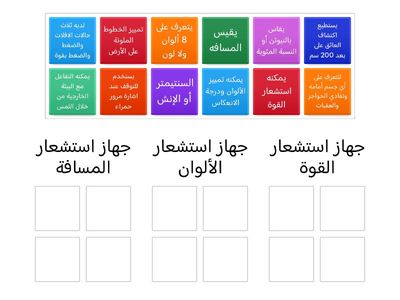   أجهزة الاستشعار واستخداماتها
