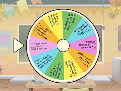 Present perfect tense