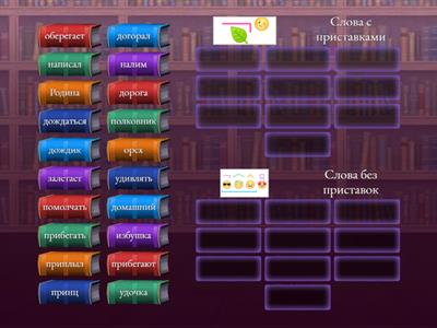 Русский язык. Приставки