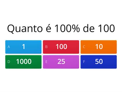 Porcentagem - Ano Ensino Fundamental