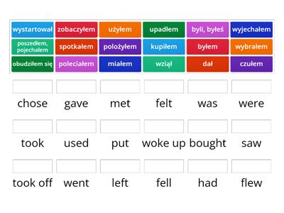 JE 6 u 2 irregular verbs