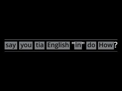 (Online) Useful language: Classroom (2)