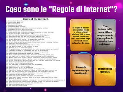 I rischi e le regole in Internet