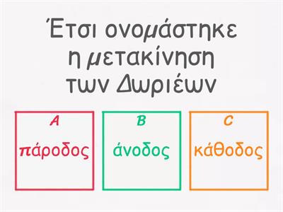 ΙΣΤΟΡΙΑ Δ ΤΑΞΗ 1η ΕΝΟΤΗΤΑ