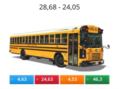  Toán 5: Cộng - Trừ số thập phân