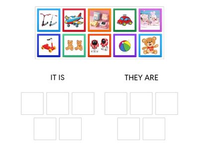 Toys - It is / They are
