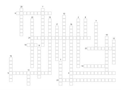 Environment - Crossword