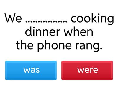 past simple vs. continuous 