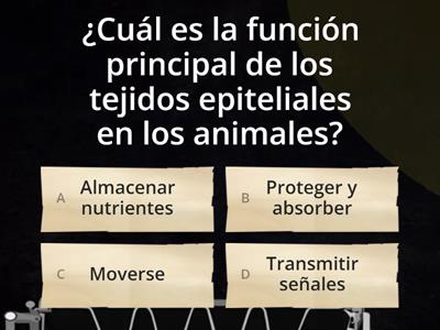 JUEGO DE LOS TEJIDOS ANIMAL Y VEGETAL (SIMPLE) + la Nutricion