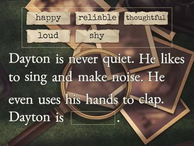 Character Traits