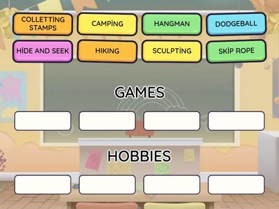 5.SINIF İNGİLİZCE games and hobbıes