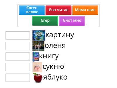 Читання буква Є