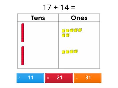 Adding 2-digit number (with regrouping)