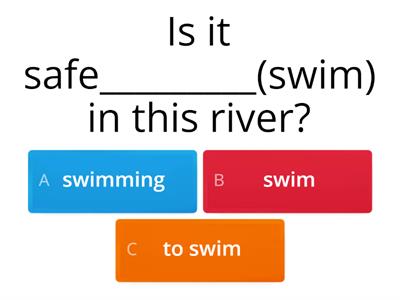 A2 VERB PATTERNS (TO infinitive/-ING verb/ bare INFINITIVE)RIG