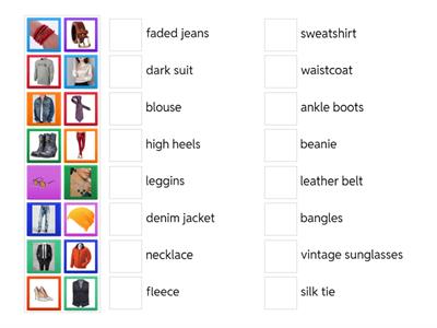 Clothes & Accessories Unit 1.1