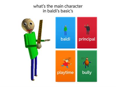 baldi quiz
