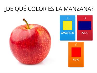 ¿De qué color es...?