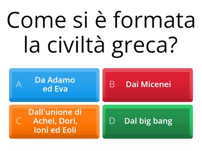 Quiz greci