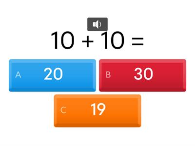 Add 10 - 10 Questions