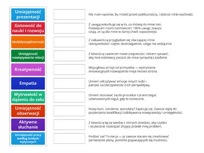 Doradztwo Kompetencje miękkie cz.2